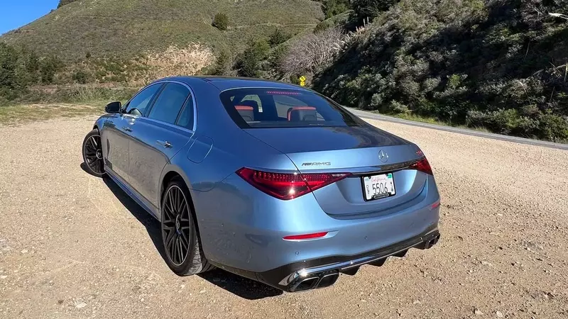 A Coastal Journey in the 2026 Mercedes-AMG S63