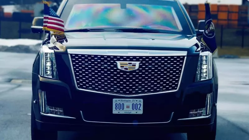 The President's New Off-Road Cadillac Escalade