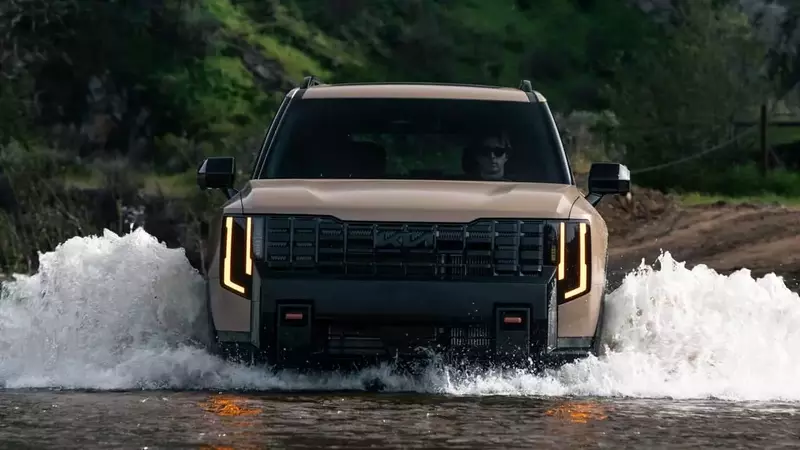 Kia Telluride X-Pro Outperforms Rivals in Wading Depth