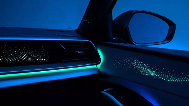 Volkswagen Teases Next-Generation 2027 Atlas Interior