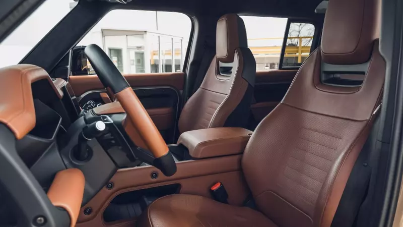 Inside the 2025 Land Rover Defender Octa