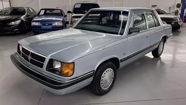 A Pristine 1989 Dodge Aries with Rental Car Heritage Heads to Auction