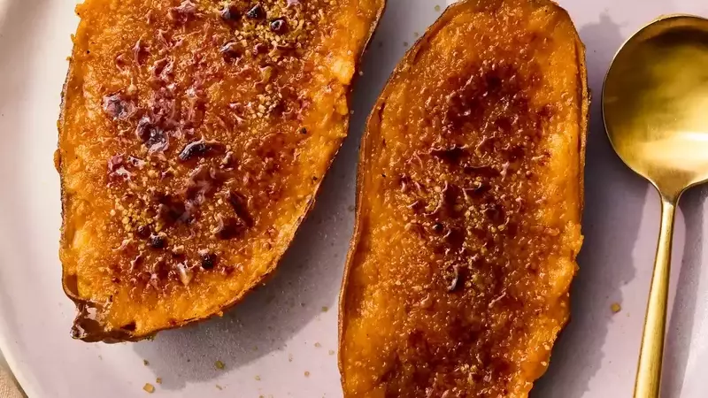 Delectable Cinnamon-Crusted Sweet Potatoes: A Fiber-Rich Side Dish