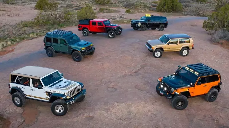 Jeep Unveils Six New Concepts at Easter Jeep Safari