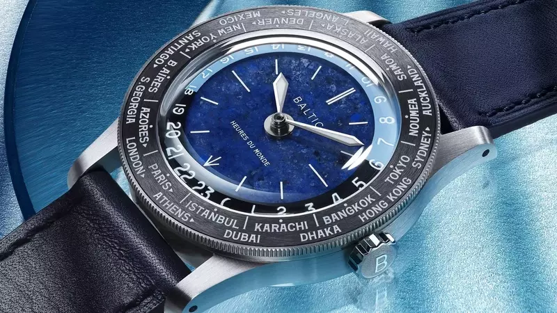 Baltic Unveils Affordable 'Heures du Monde' World Timer Watch