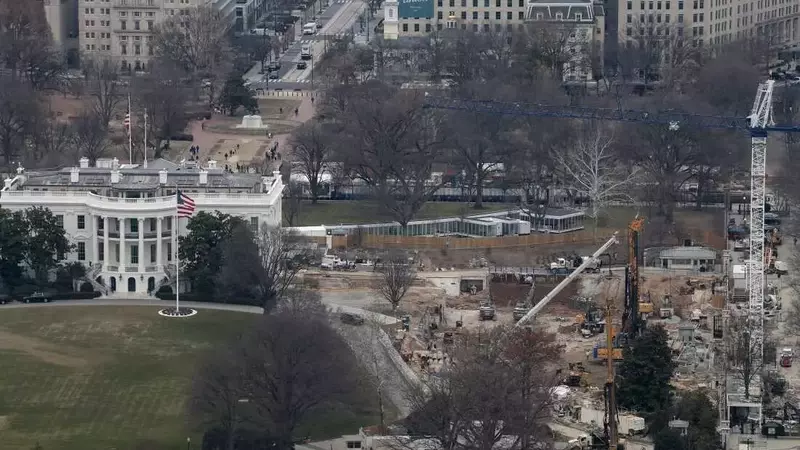 Federal Court Halts White House Ballroom Construction Pending Congressional Approval
