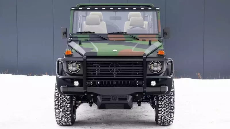 Camo Wolf: A Restored G-Wagen with V8 Power and a High Price Tag