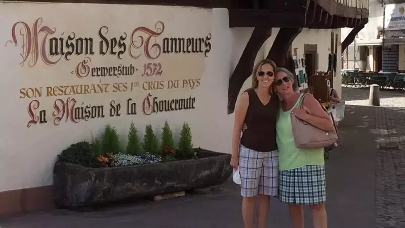 A Young Woman Finds Comfort and Friendship Abroad
