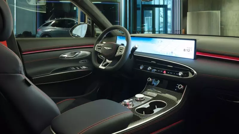 2027 Genesis GV70 Graphite Prestige Interior Details Revealed