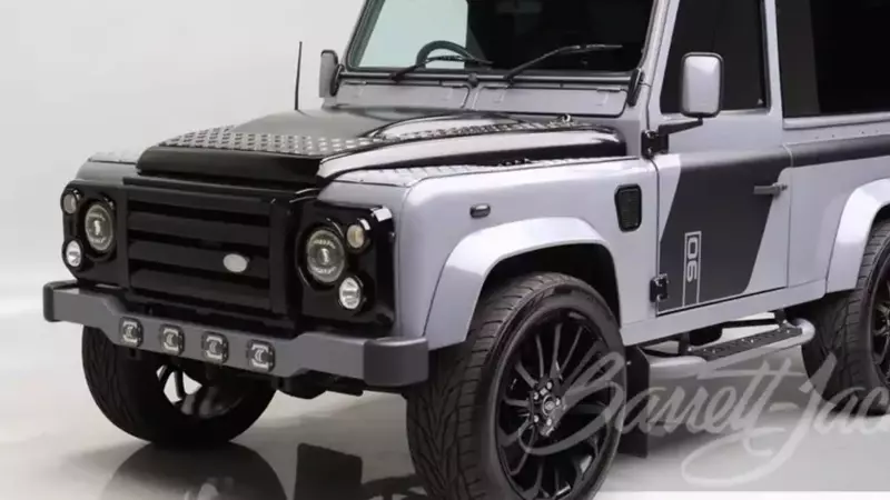 Rare BMW-Powered Defender 90 Hits Auction Block