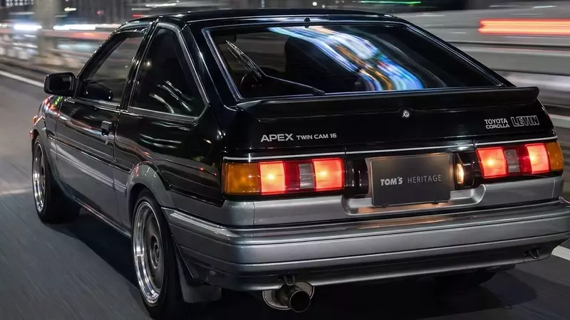 Tom's Heritage Program Revitalizes Toyota AE86 Corolla Levin with Modern Enhancements