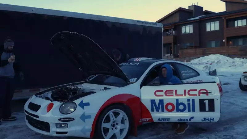 Ryan Tuerck's 600-HP GR Corolla-Powered Celica Rally Car Takes Second Place