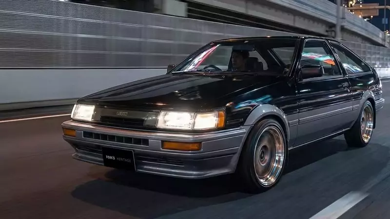 Tom's Racing Revitalizes Iconic Toyota AE86 with Heritage Restoration
