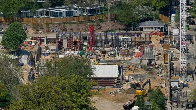 Appeals Court Allows White House Ballroom Construction to Temporarily Continue
