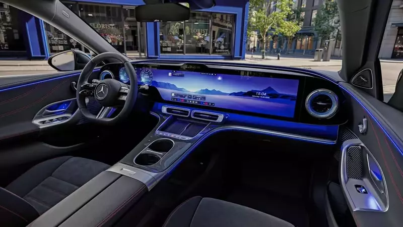 Mercedes-Benz Electric C-Class Interior Revealed