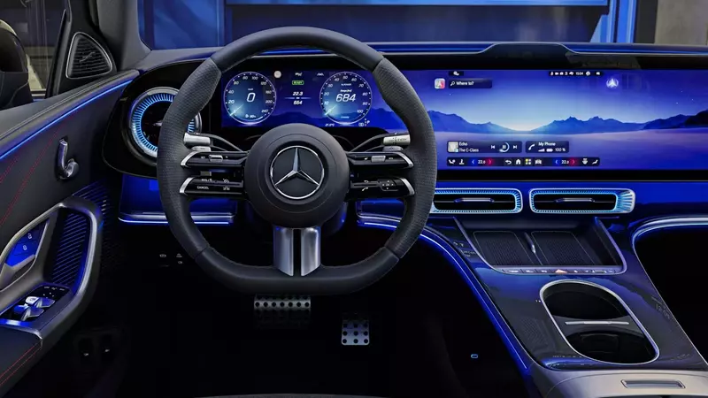 Mercedes-Benz Unveils Electric C-Class Interior: A Glimpse into Future Luxury