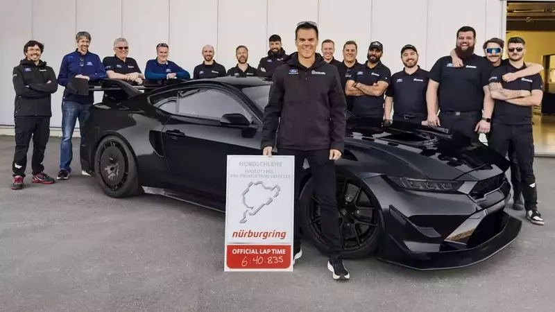Ford Mustang GTD Competition Sets New Nürburgring Record