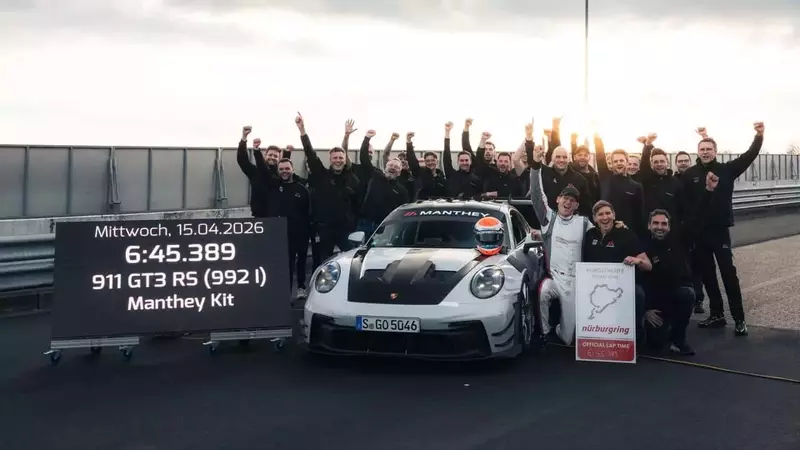 Porsche 911 GT3 RS with Manthey Kit Conquers Nürburgring