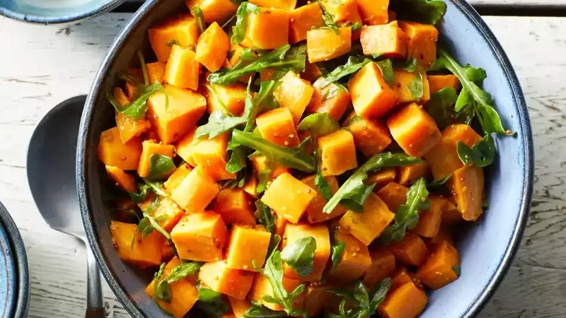 A Refreshing Take on Sweet Potato Salad