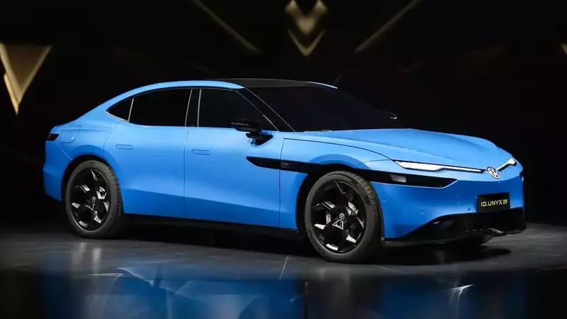 Volkswagen Unveils ID. Unyx 09 Electric Sedan in China, Developed with Xpeng