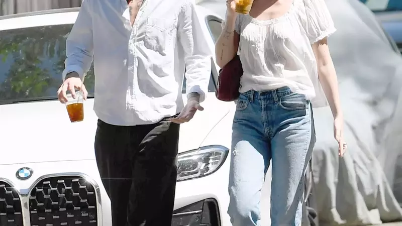 Dakota Johnson and Role Model's Coordinated Casual Style