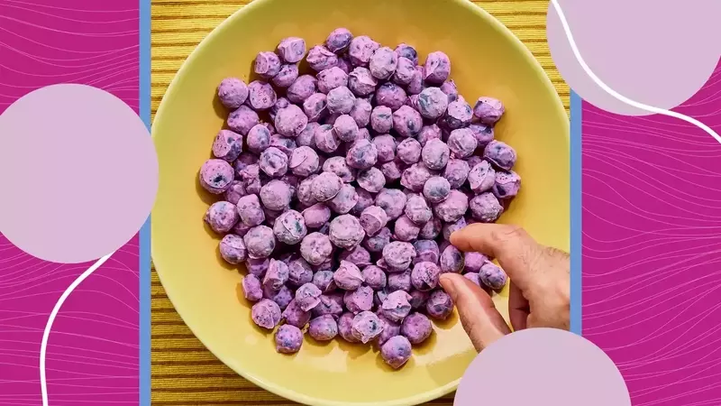 The Ultimate Anti-Inflammatory, High-Protein Snack: Lemon-Blueberry Frozen Yogurt Bites