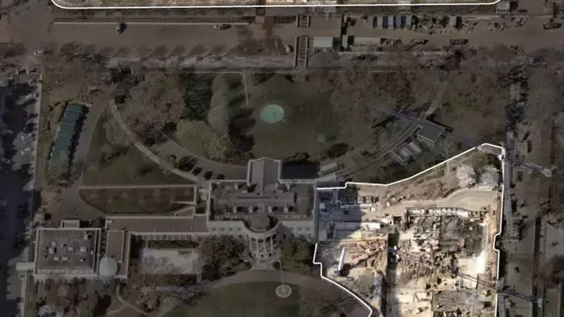 Controversial White House Fountain Renovation Under Trump Administration