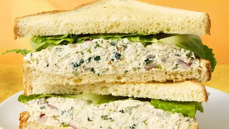 A Refreshing Twist on Chicken Salad: Labneh, Za'atar, and Lemon