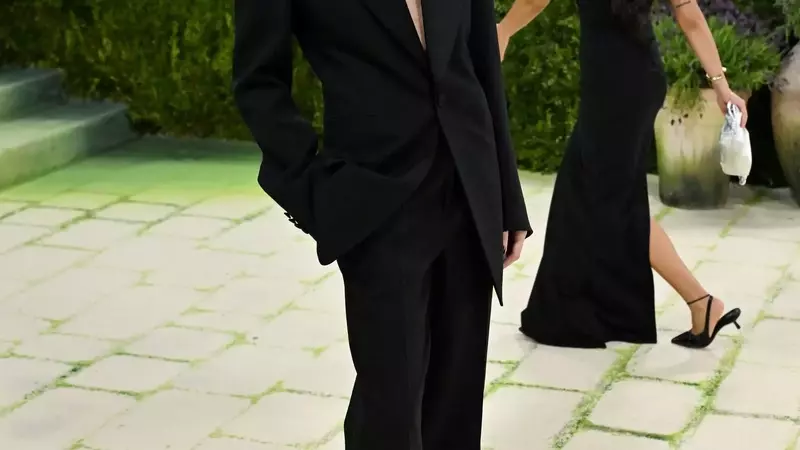 Loli Bahia's Bold Menswear-Inspired Look at the Met Gala