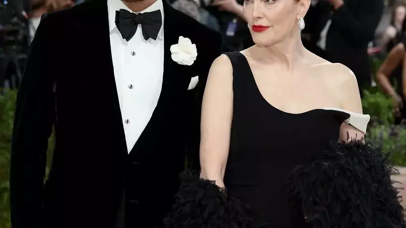 Julianne Moore and Tom Ford Grace the Met Gala Red Carpet