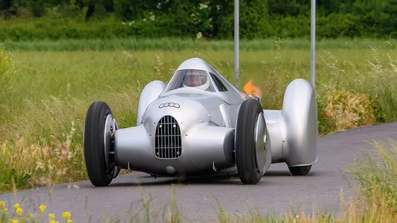 Audi Recreates Auto Union Lucca, a Legendary 1930s Speed-Record Car