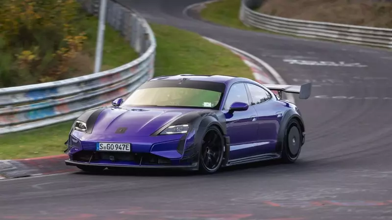 Manthey Kit Transforms Porsche Taycan Turbo GT into Nürburgring Record-Breaker