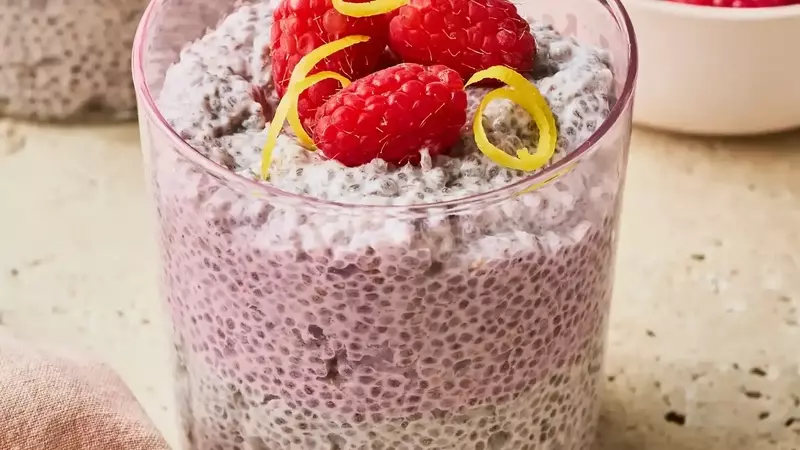 Velvety Raspberry Chia Pudding: A Nutrient-Rich Delight