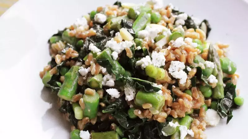 Warm Farro Salad: A Spring-Inspired Culinary Creation