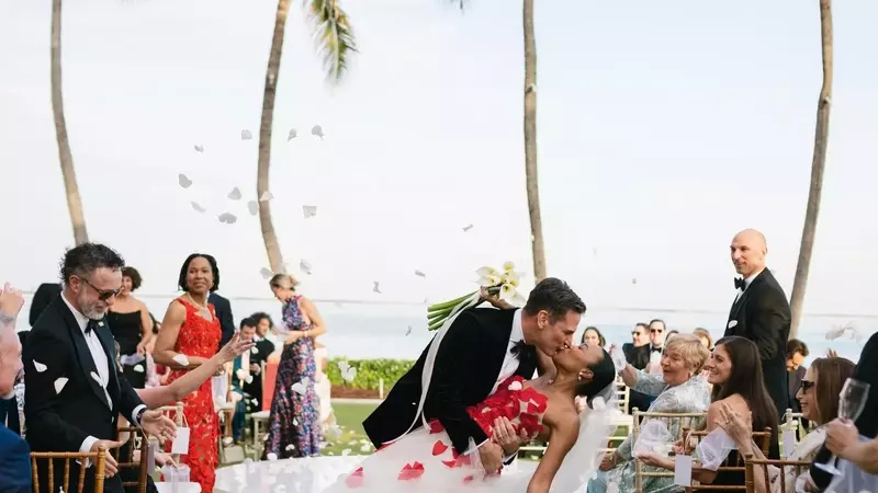 A Unique Floral Wedding for Anna-Kay Thomas and Ross Szabo
