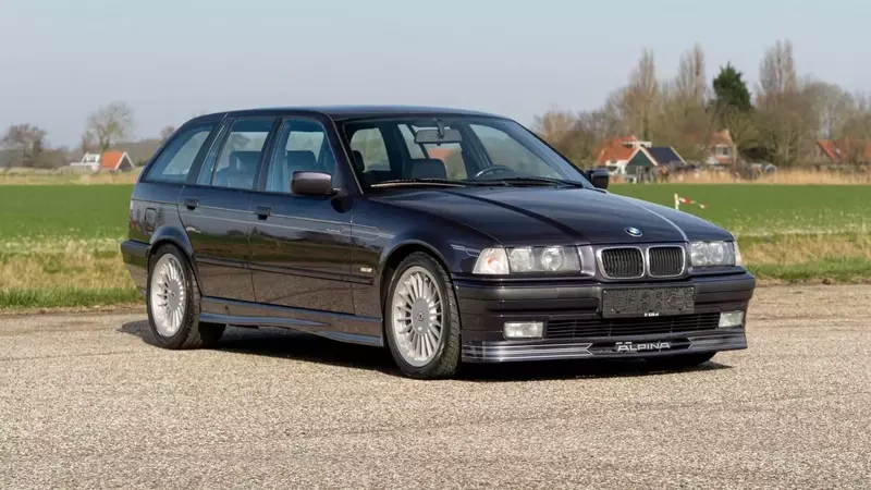 The Rare and Powerful 1996 Alpina B8 Touring: A V8-Powered Wagon Masterpiece