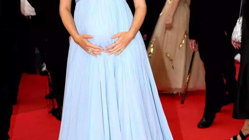 Barbara Palvin's Radiant Maternity Style at Cannes