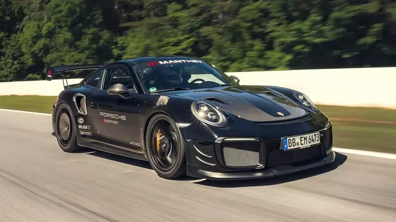 Manthey-Tuned Porsche 911 GT2 RS Shatters Road Atlanta Lap Record