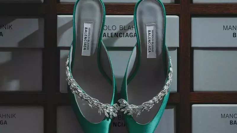 Balenciaga x Manolo Blahnik: A Fusion of Footwear Elegance