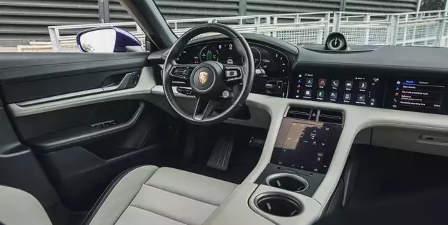 2025 Porsche Taycan 4: A Look Inside the Refined Electric Sedan