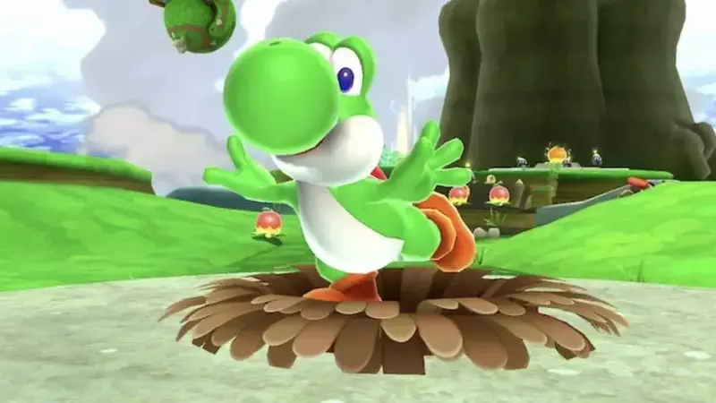 New Yoshi Game Features Cosmic Homage