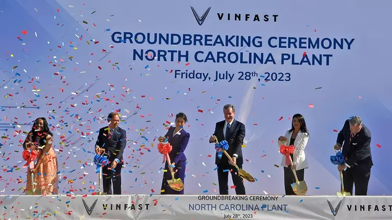 North Carolina Sues VinFast Over Unbuilt Factory