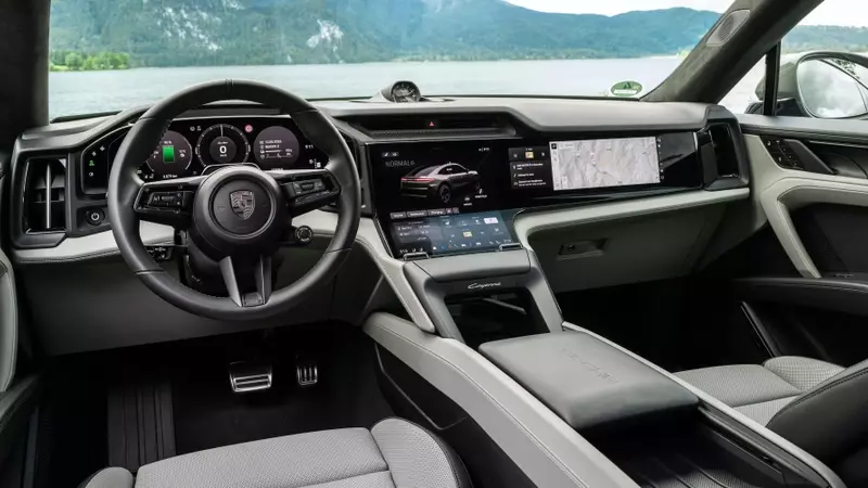 2026 Porsche Cayenne Electric Coupe: An In-Depth Look at Interior Refinements