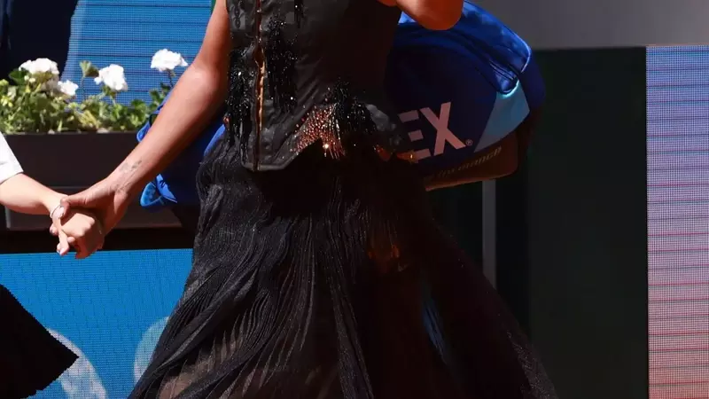 Naomi Osaka's Striking Style Statement at the French Open