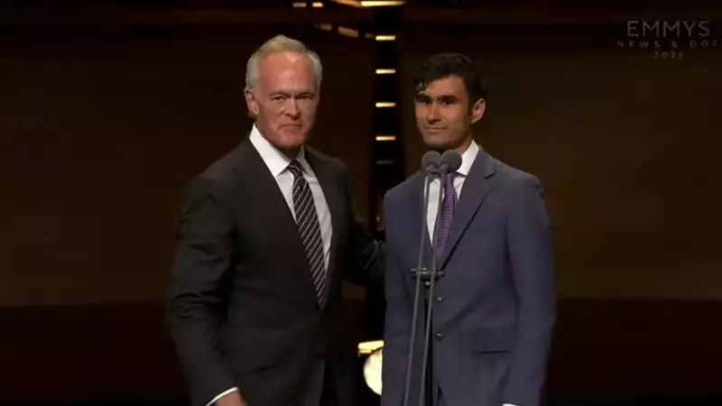 Student Scholarship Recipient Criticizes CBS News at Emmys