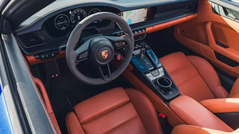 2025 Porsche 911 Carrera 4 GTS Cabriolet Interior Overview