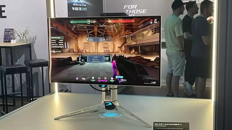 Asus ROG Unveils World's First 540 Hz Esports OLED Monitor