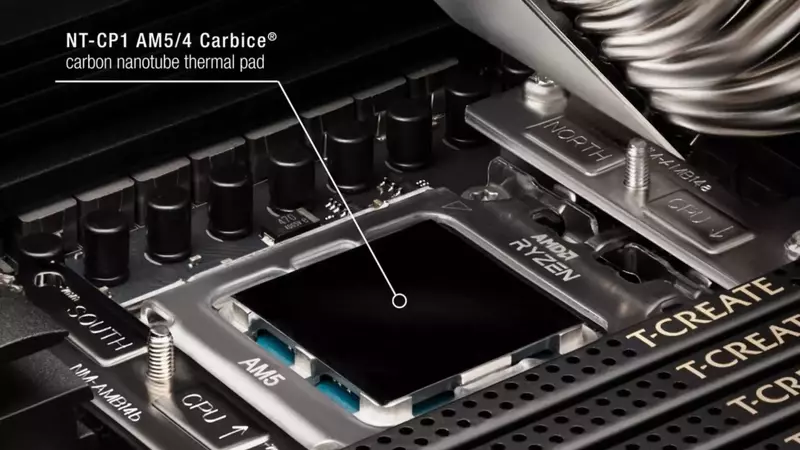 Noctua and Carbice Partner to Revolutionize CPU Cooling with Carbon Nanotube Thermal Pads