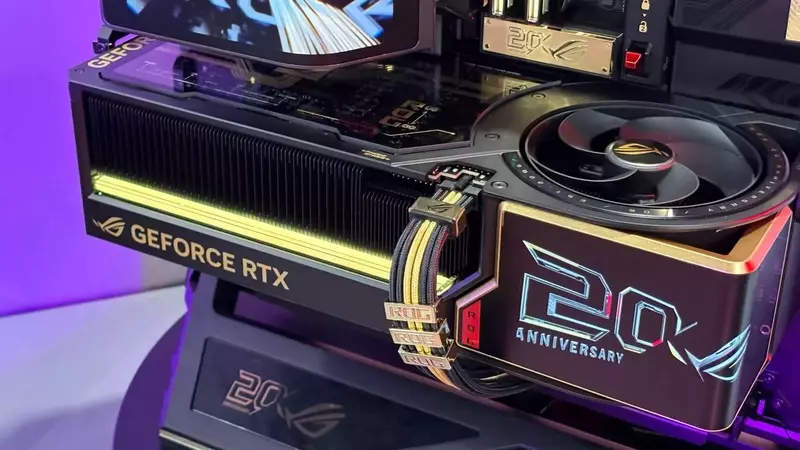 ROG Astral GeForce RTX 5090 Edition 20: Asus Unveils Chunky Anniversary Graphics Card