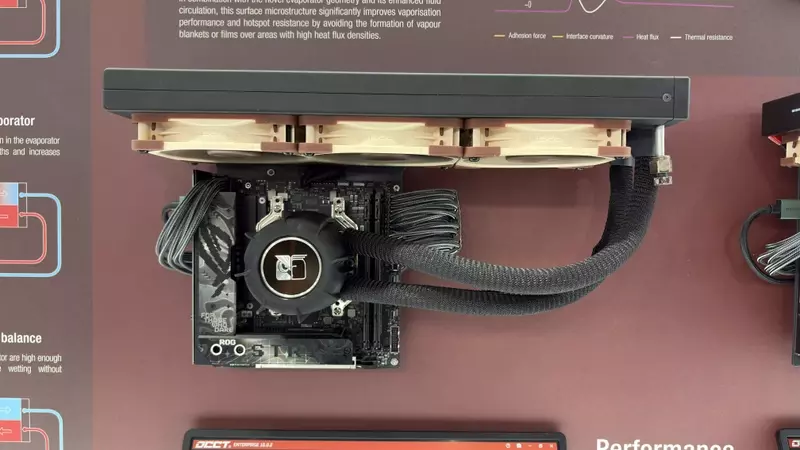 Noctua's Advanced Pumpless Liquid Cooler Achieves Parity with Traditional AIOs